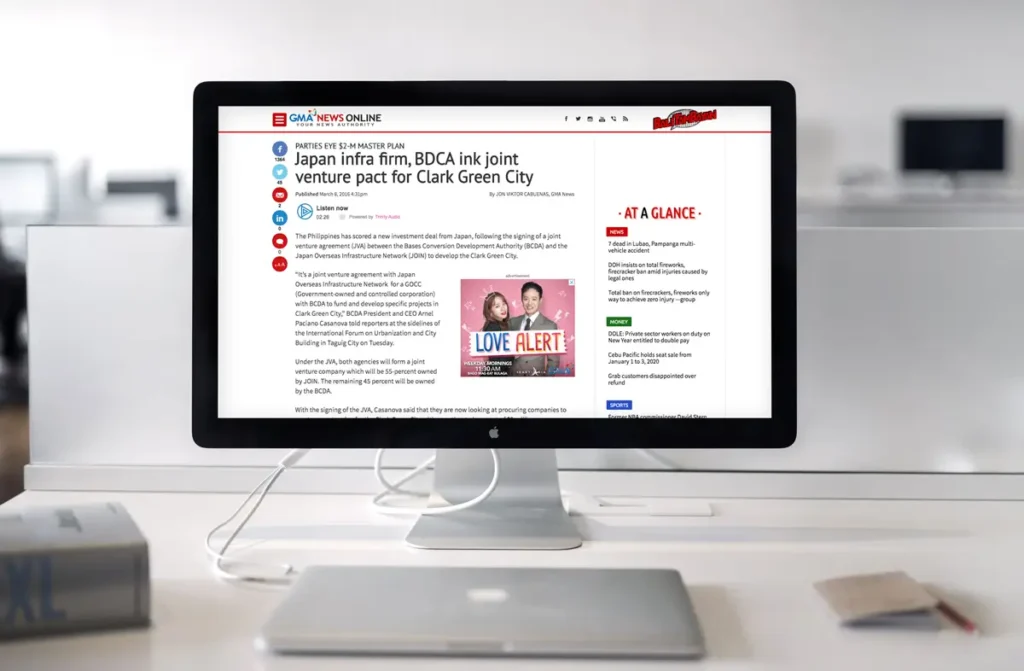 One of the media pick ups of BCDA NXCITIES forum