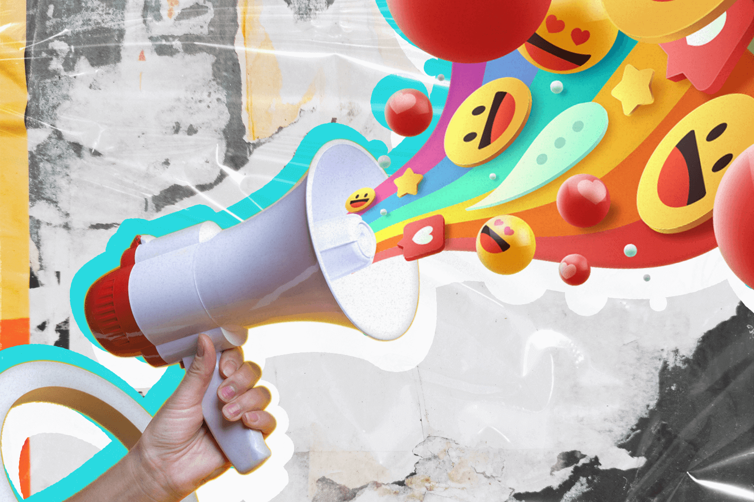 megaphone for brand voice