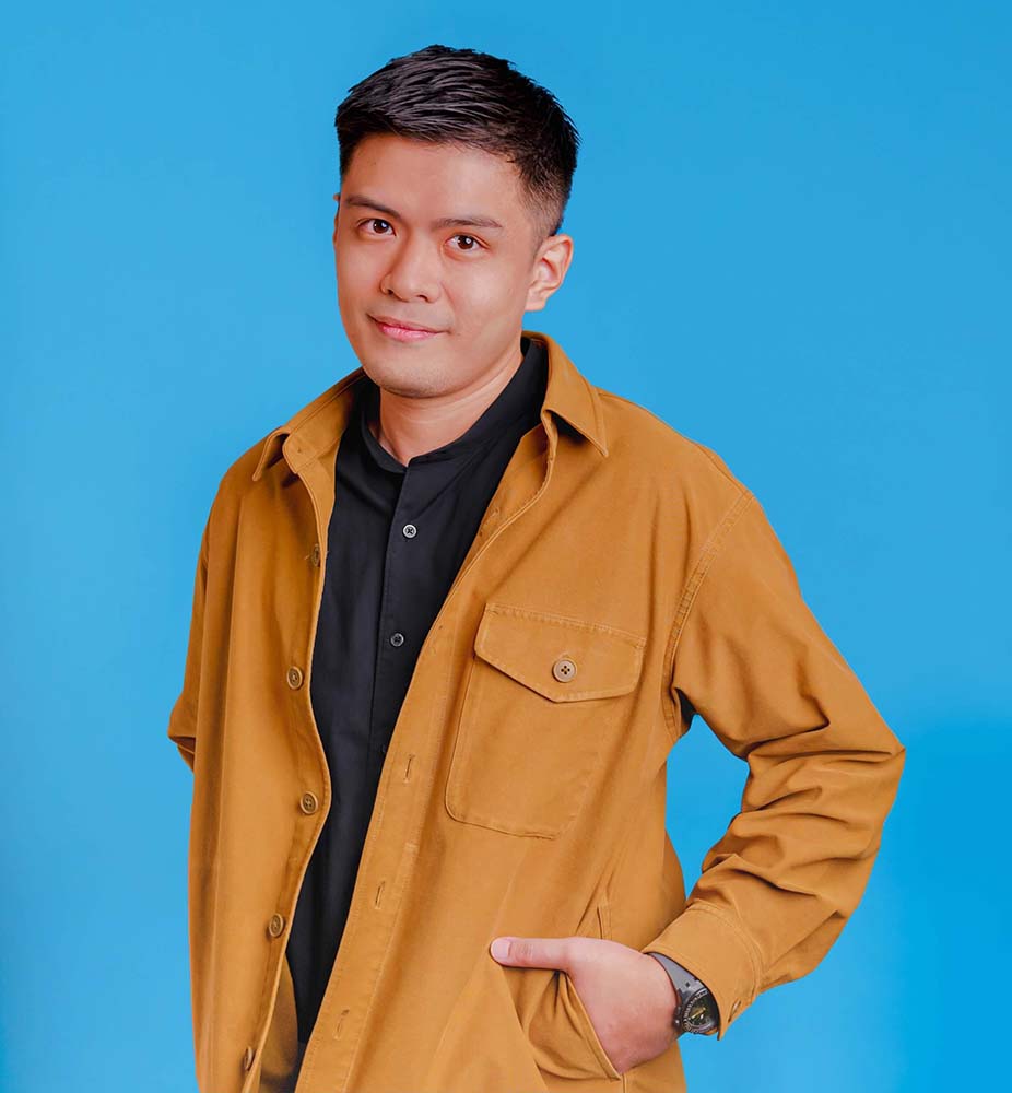 Photo of Marco Rafael, M2.0 Communications' UI/UX Design Team Lead