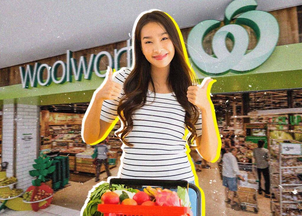 A model for woolworths influencer campaign