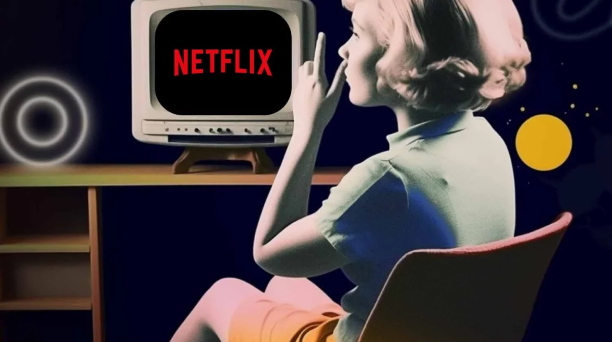 A woman watching Netflix, a popular streaming service. Thumbnail for a blog that talks about the features viewers look for in their streaming services