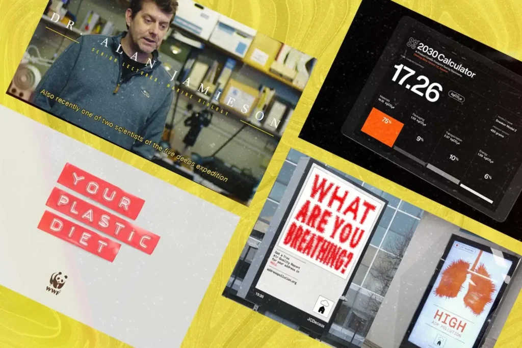 Environmental video campaigns to watch.