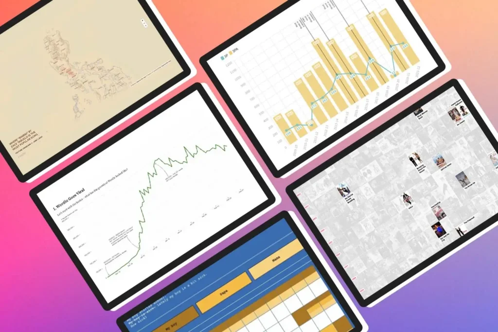 Five arts and culture data stories to check out.