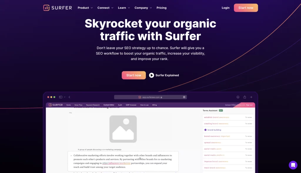 AI SEO Tool | Surfer SEO