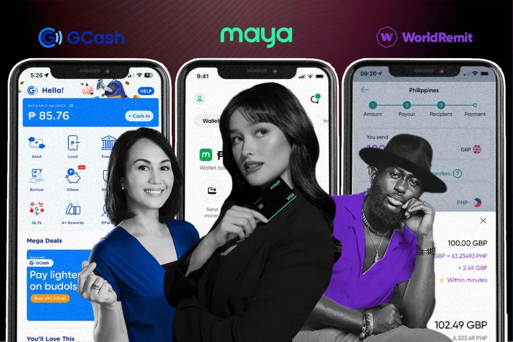 Successful fintech influencer marketing campaigns. This list includes Gcash, Maya, World Remit, Mastercard, and DragonPay.