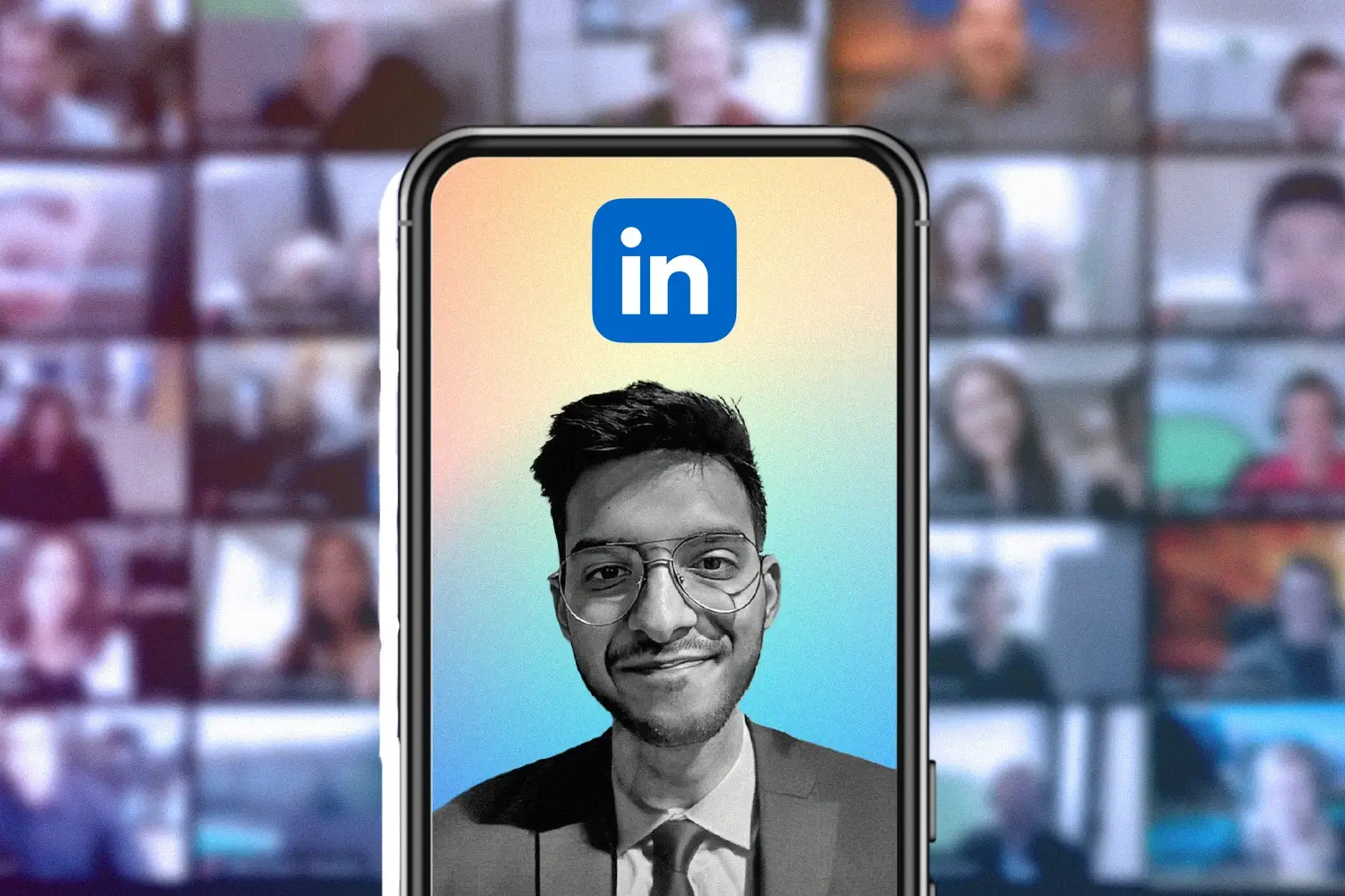 Photo of a Fintech professional through LinkedIn Videos.