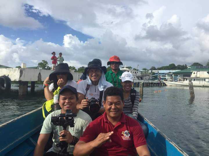 Leo with his Mentor, Director, and Project Manager for the project Quest for Love.