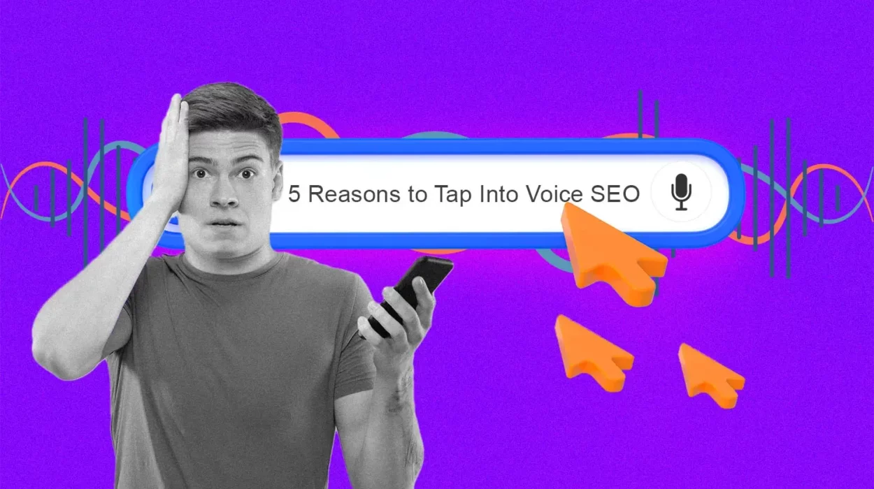 Photo of a person confused and searching for reasons to tap into voice SEO.