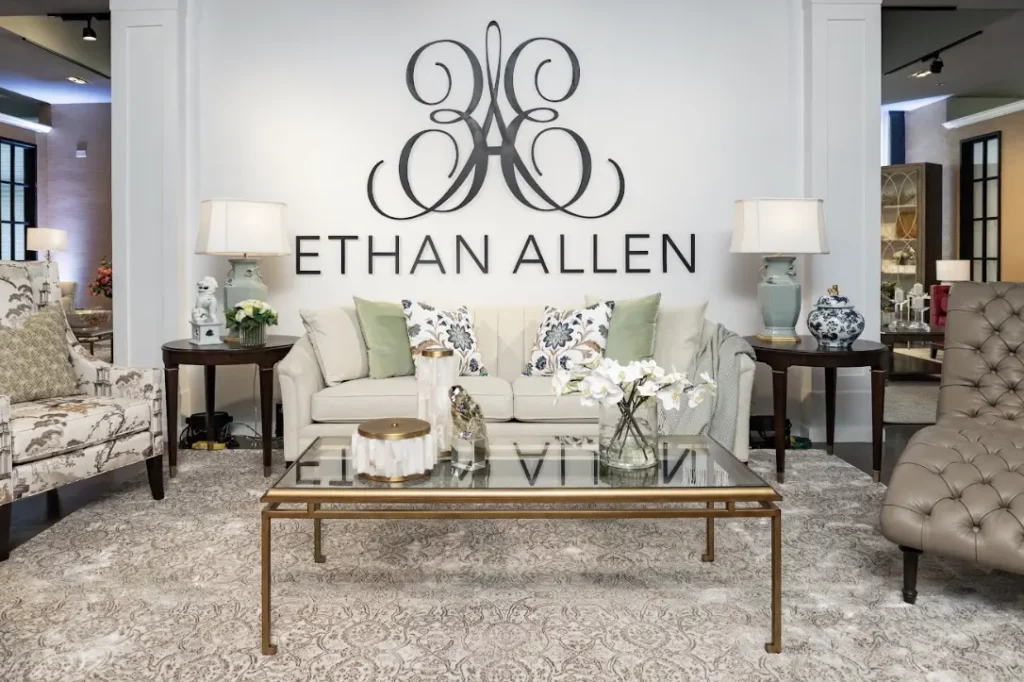 Photo of Ethan Allen Transcendence Collections Campaign