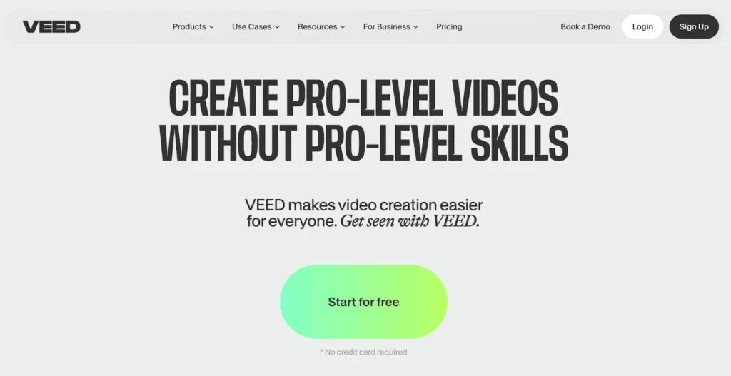 7 AI Tools for Efficient Video Editing | Veed.io