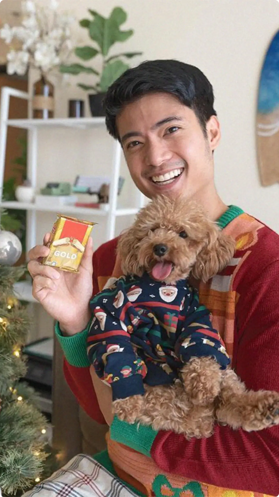 Photo of Mikael Daez, chosen influencer for Christmas campaign