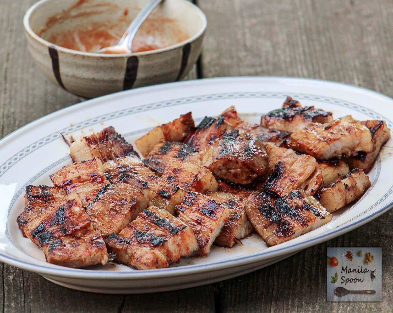 Inihaw na Liempo, Image from Manila Spoon