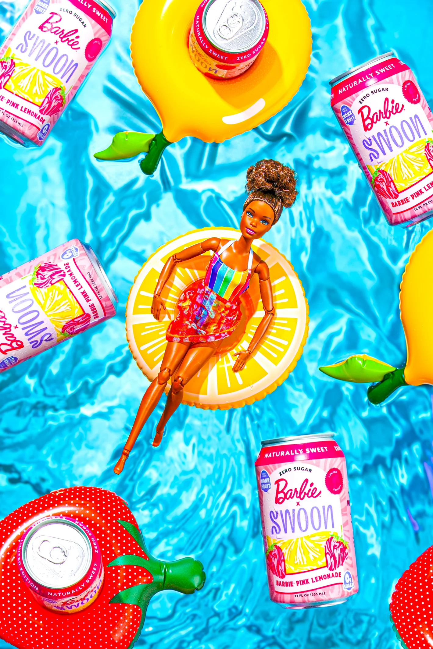 Collaboration of Barbie with Swoon.