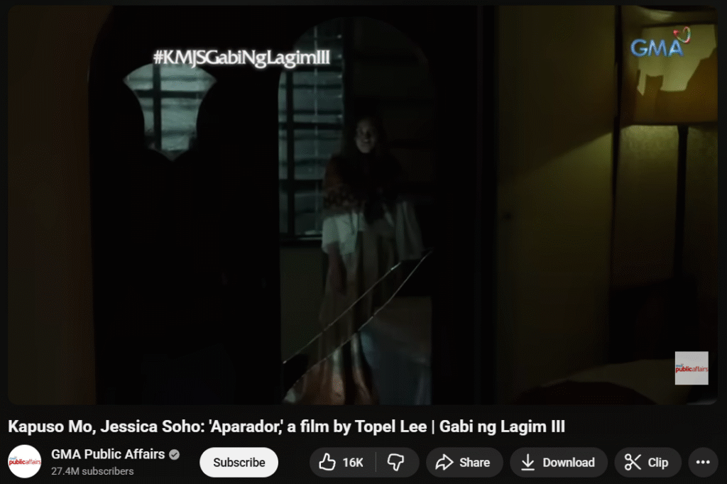 One of the best KMJS Gabi ng Lagim episodes -"Aparador" (Gabi ng Lagim III, 2015)