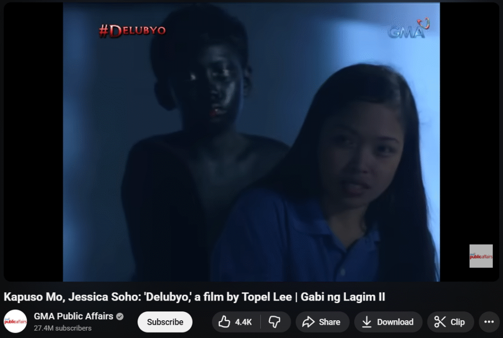 One of the best KMJS Gabi ng Lagim episodes - "Delubyo" – (Gabi ng Lagim II, 2014)