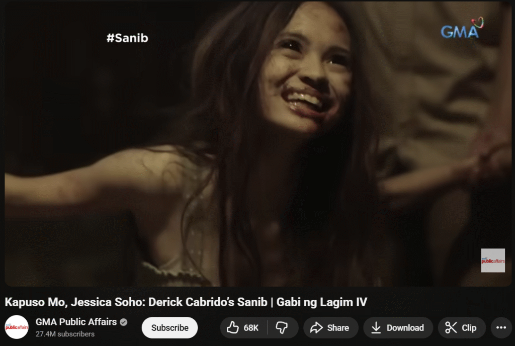 One of the best KMJS Gabi ng Lagim episodes - "Sanib" – (Gabi ng Lagim IV, 2016)