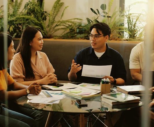 Post-it planning wall