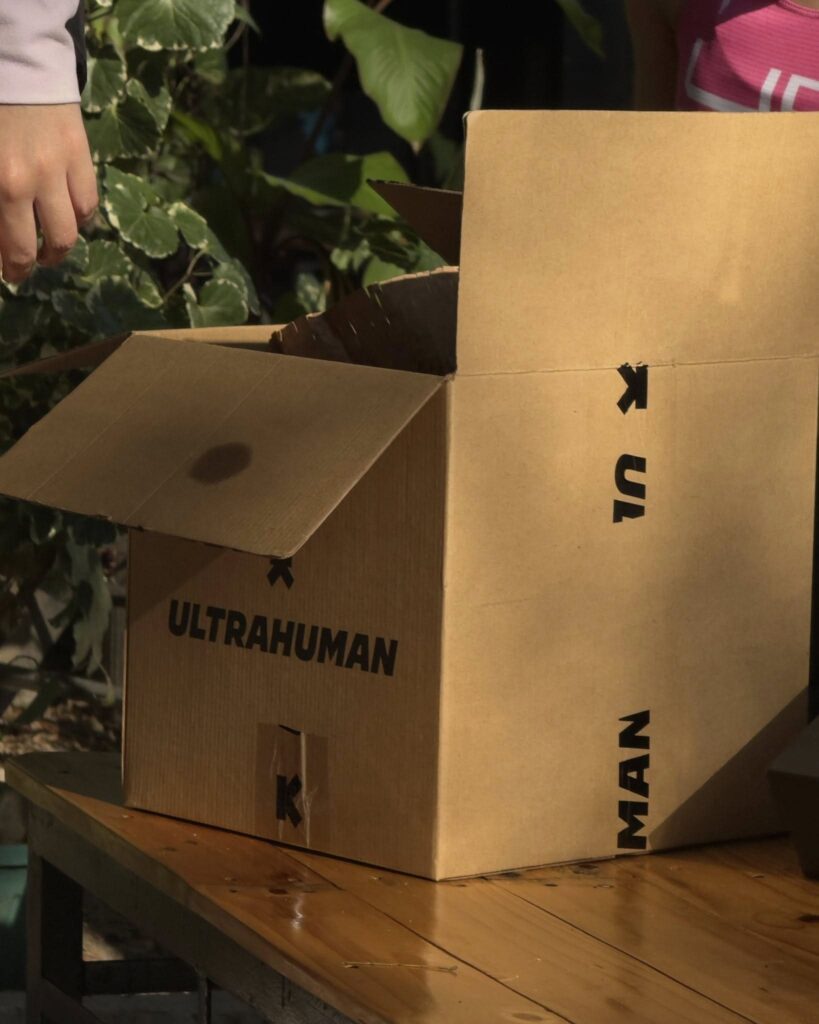 Box of Ultrahuman's products